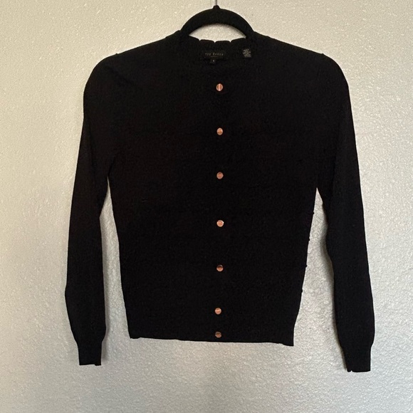 Ted Baker London Women’s Button Down Sweater size 1 - Picture 1 of 11